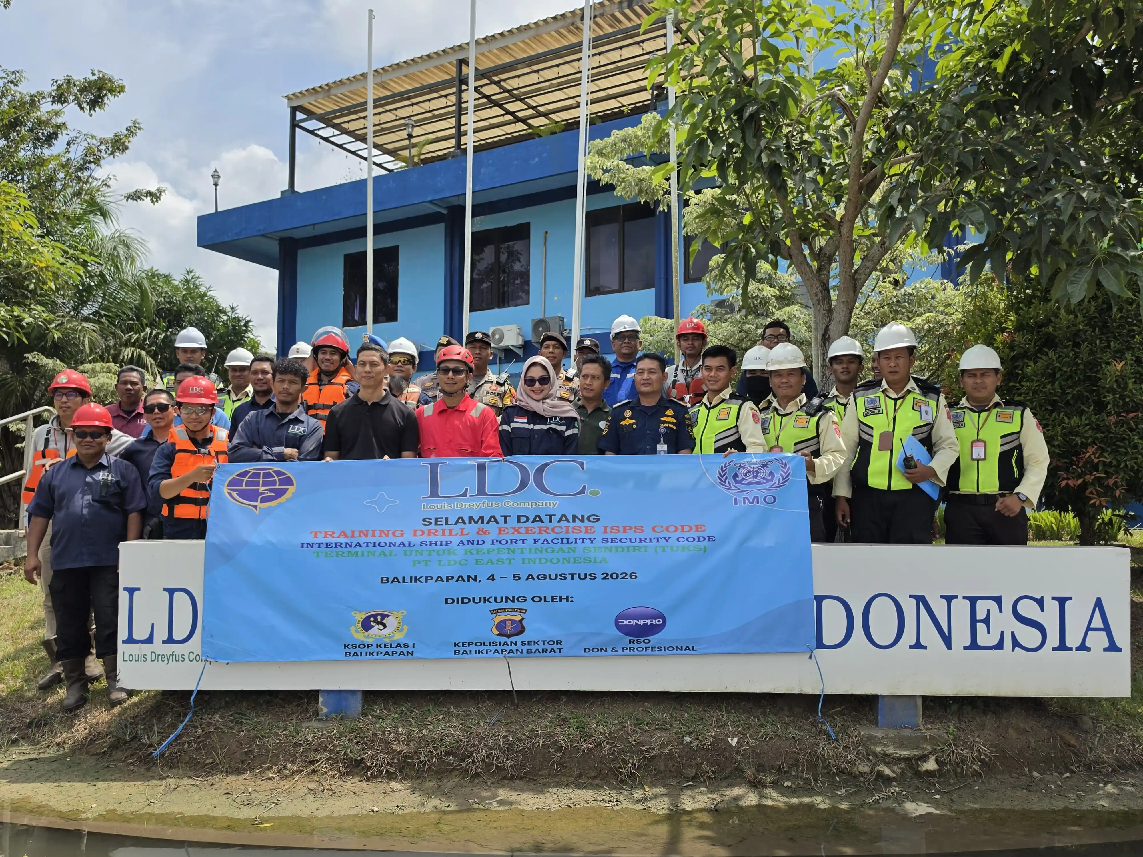 EXERCISE ISPS CODE PT LDC EAST INDONESIA 4 - 5 AGUSTUS 2026